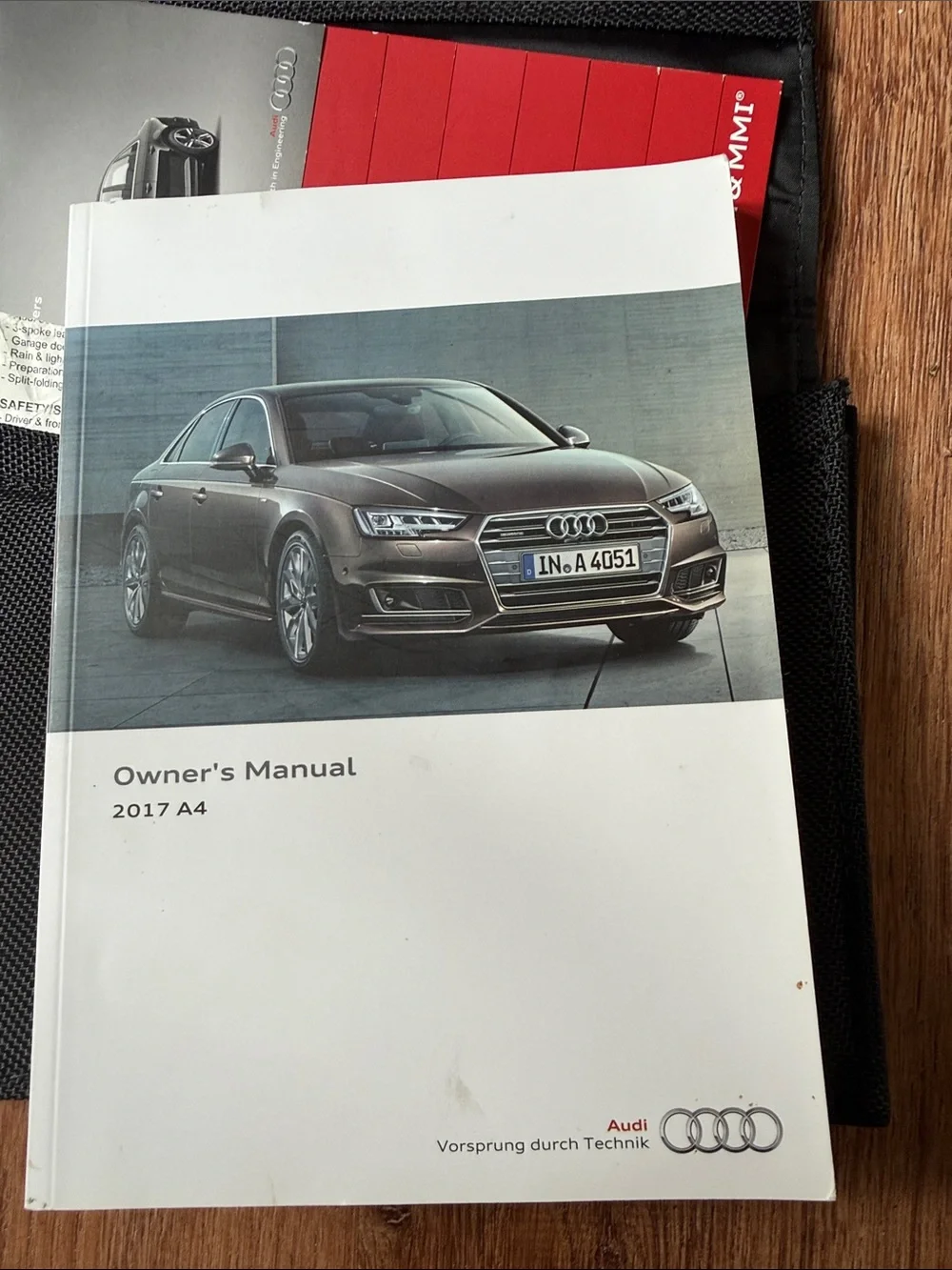Audi a4 2017 Owners Manual